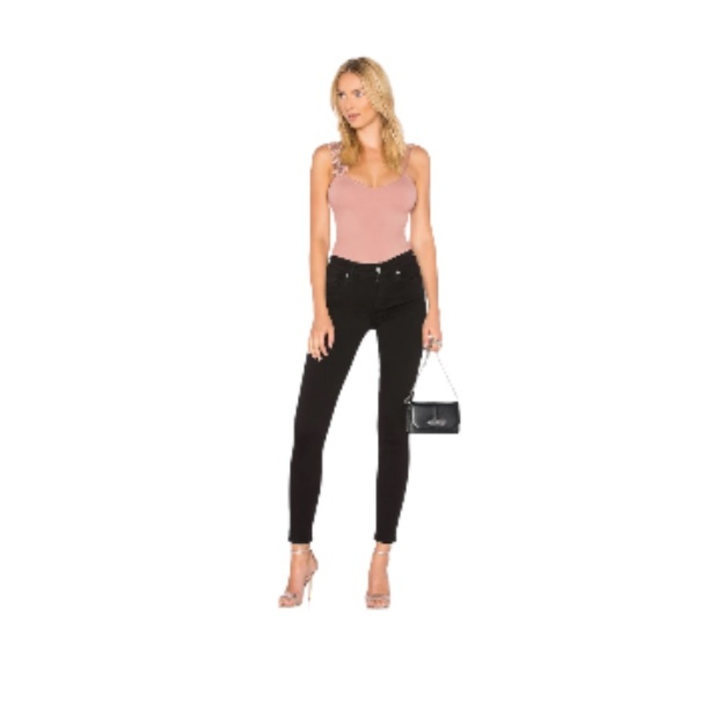 Agolde “Sophie” Black Distressed Skinnies - Women’s Size 27